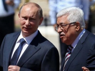 Владимир Путин и Махмуд Аббас в Вифлееме