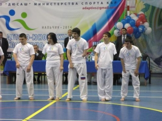 Члены сборной России по тэквондо для лиц с поражением опорно-двигательного аппарата