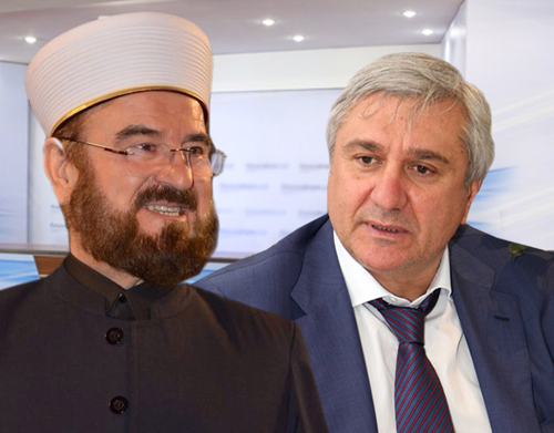 А.аль-Карадаги и А.Паланкоев (коллаж ИА IslamNews)