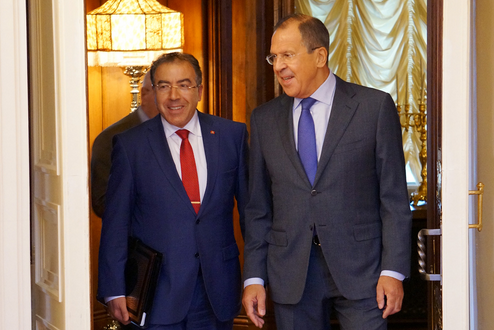 Министры иностранных дел Туниса и России (Фото: Mid.ru) 
