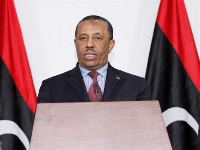  Премьер-министр Ливии Абдулла Абдуррахман аз-Зани
