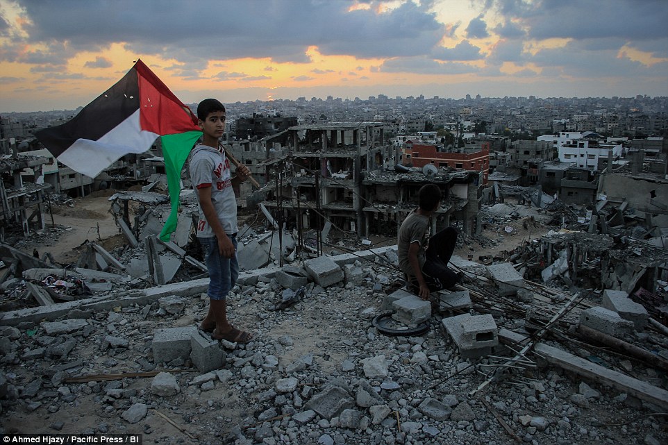 Сектор Газа после недавней войны (Фото: Ahmet Hjazy/Pacific Press)
