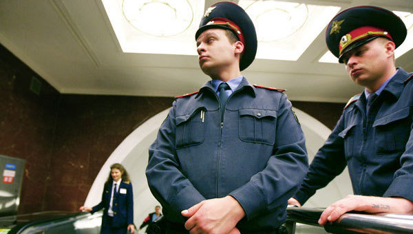 Полиция в московском метро (Фото: РИА Новости)