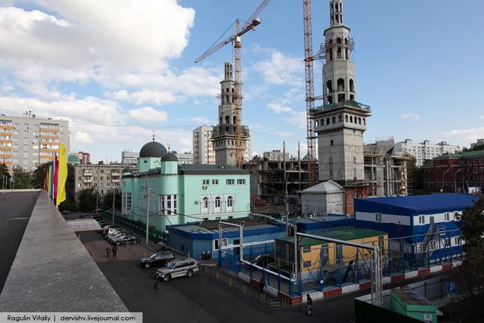 Комплекс Соборной мечети Москвы на проспекте Мира