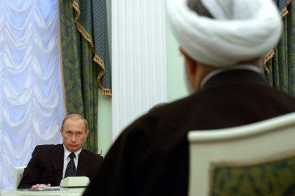 Владимир Путин и Хасан Роухани (Фото: Сергей Гунеев / РИА Новости)	