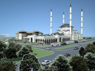 Дизайн-проект Соборной мечети в Симферополе 