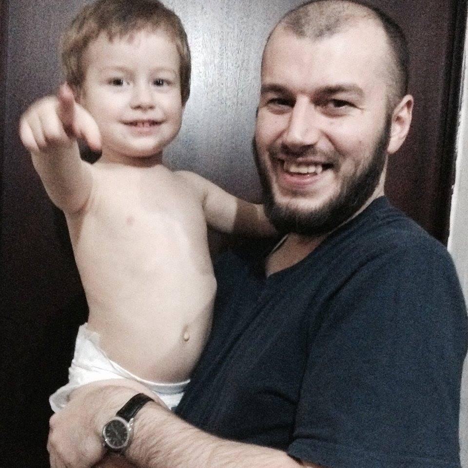 Мурад Нурмагомедов с сыном