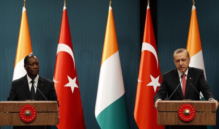 Выступление президента Турции на пресс-конференции