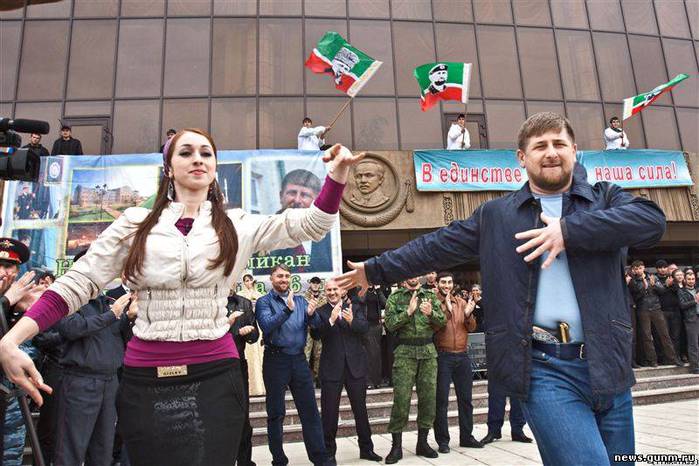 Руководство ЧР делит радость с народом