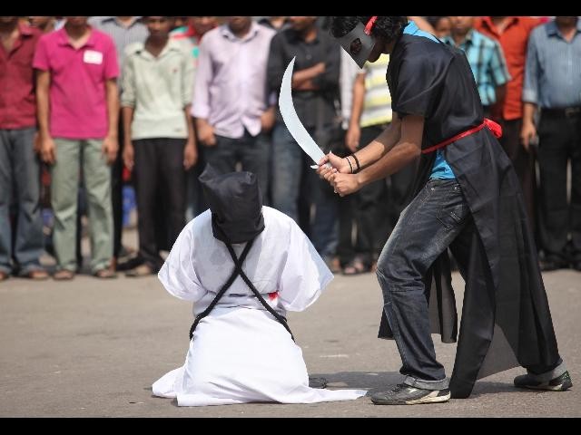 В исламских странах, где действуют законы шариата, случаи смертной казни единичны