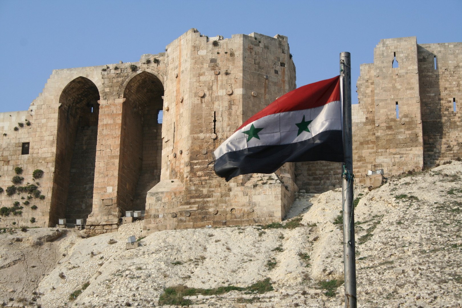 Древний форт в Алеппо