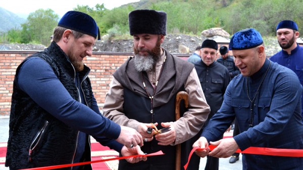 Церемония открытия новой ГЭС в Чечне (Фото: ИА «Грозный-информ»)
