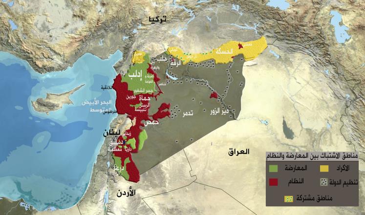 Карта Аль-Джазиры