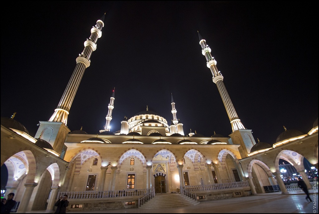 Мечеть «Сердце Чечни» в Грозном