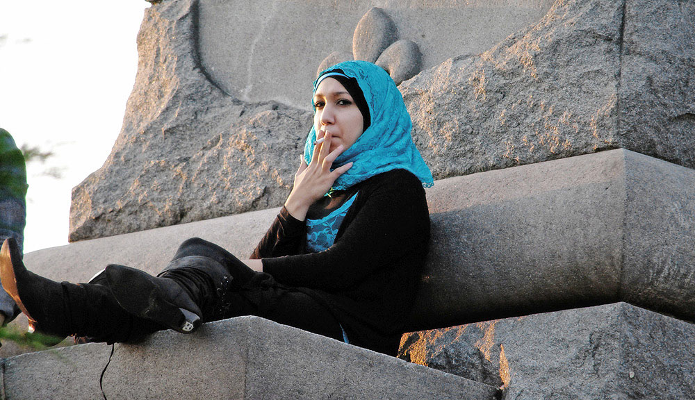 Иногда хиджаб - просто модная молодежная одежда