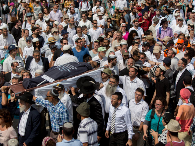 Похороны израильтян в Иерусалиме (Фото:  Й.Зиндель)