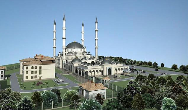 Дизайн-проект будущей Соборной мечети Крыма