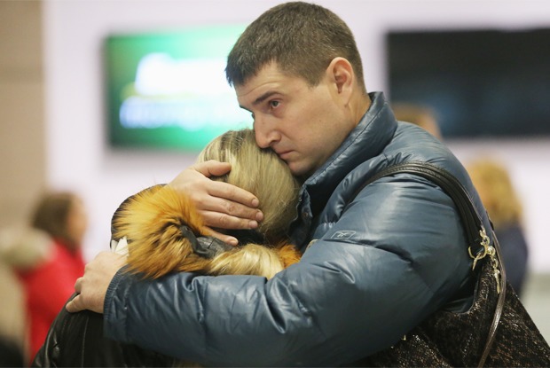 Родственники погибших пассажиров российского A321