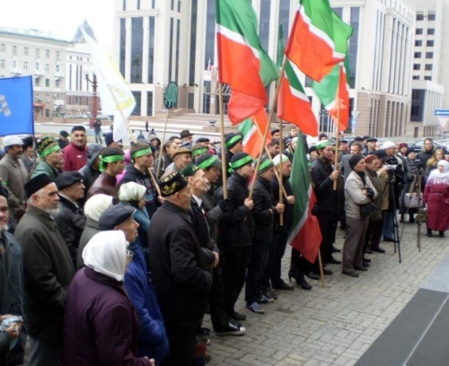 Националистический митинг в Татарстане