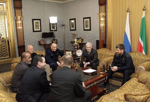 Делегация ОАЭ в гостях у Рамзана Кадырова