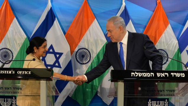 Глава МИД Индии и премьер-министр Израиля