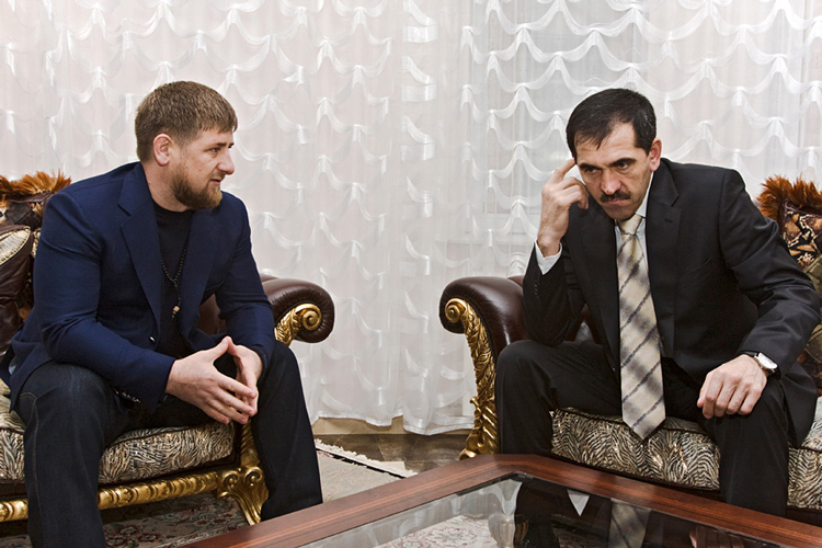 Встреча глав Чечни и Ингушетии