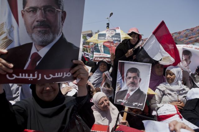 Сторонники Мухаммеда Мурси