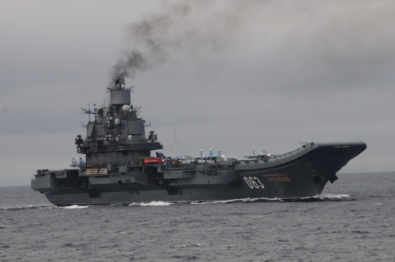 «Адмирал Кузнецов» - единственный авианосец ВМС России