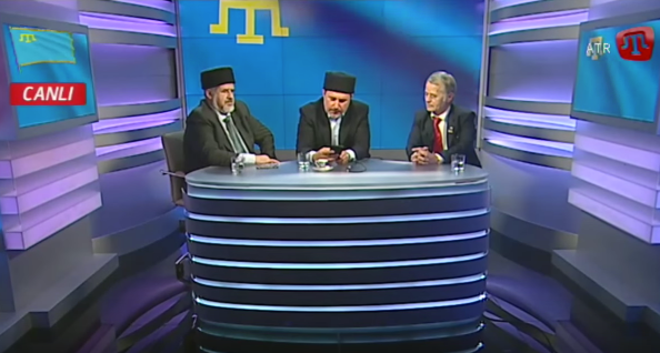 Чубаров, Ислямов и Джемилев в эфире пропагандистского телеканала ATR