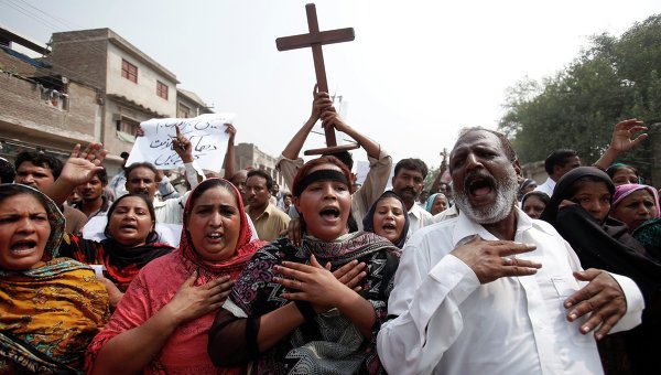 Христиане Пакисана. © REUTERS/ Fayaz Aziz