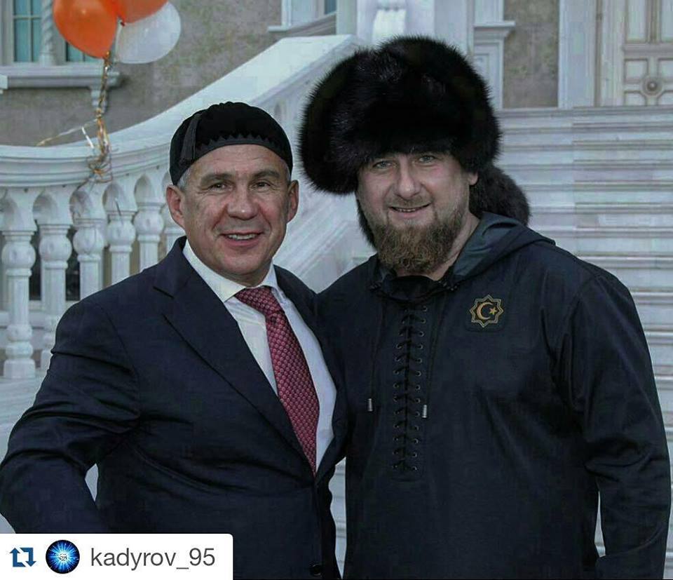 Минниханов и Кадыров. Фото: Инстаграм Главы ЧР