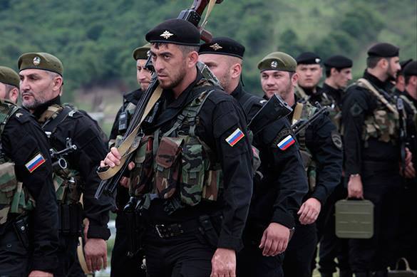 Чеченские спецназовцы