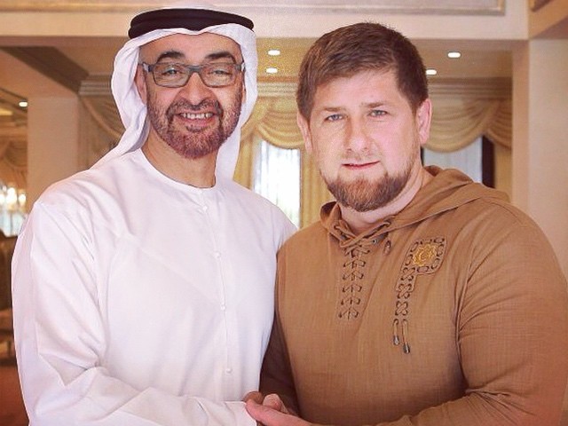 Мухаммед Ан-Нахайян и Рамзан Кадыров
