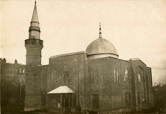 Мечеть в 1918 году