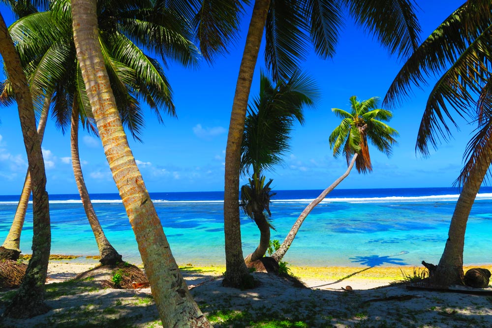 Самоанский пляж