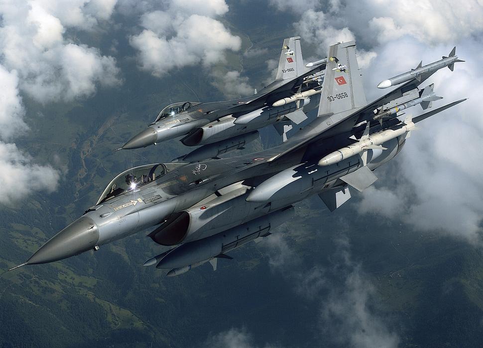 Турецкие истребители F-16