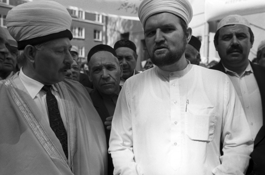 Махмуд Велитов на церемонии открытия Исторической мечети. 21.05.1993 /РИА Новости