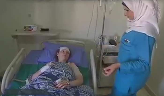 Ирина Баракят лишилась ноги и кисти