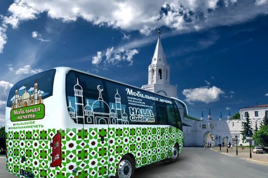 Деньги на мобильную мечеть были собраны на краундфандинговой площадке