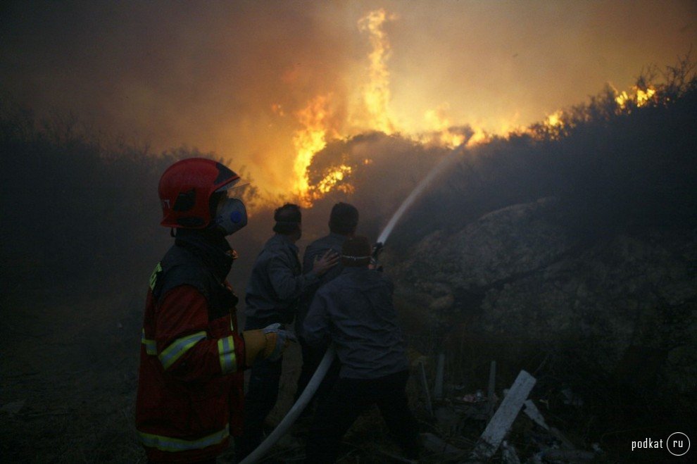 Земля горит под ногами поселенцев. Фото: Подкат.ру