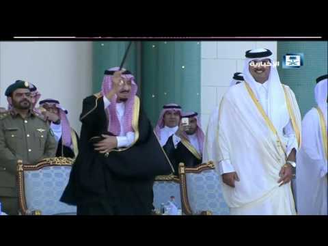 Королевский танец Служителя Двух Святынь Салмана Бен Абдель Азиза