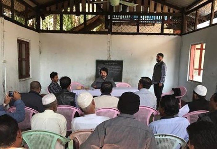 Мурад Мусаев на встрече с представителями мусульман-рохинджа