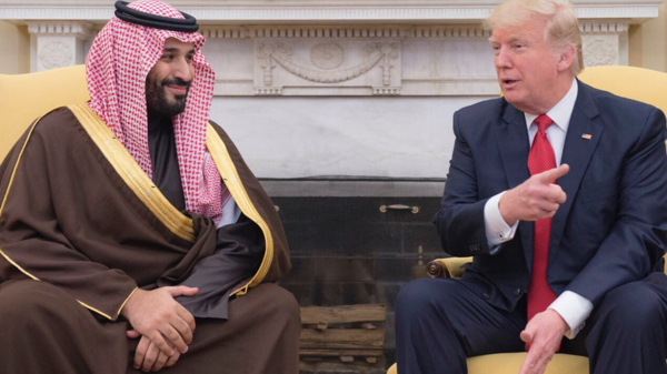 Дональд Трамп с Мухаммадом ибн Салманом