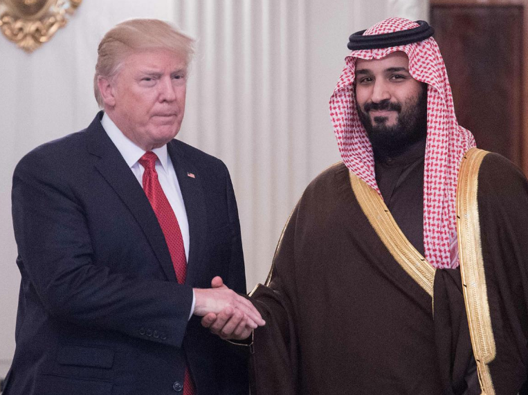 Трамп и принц Мухаммад