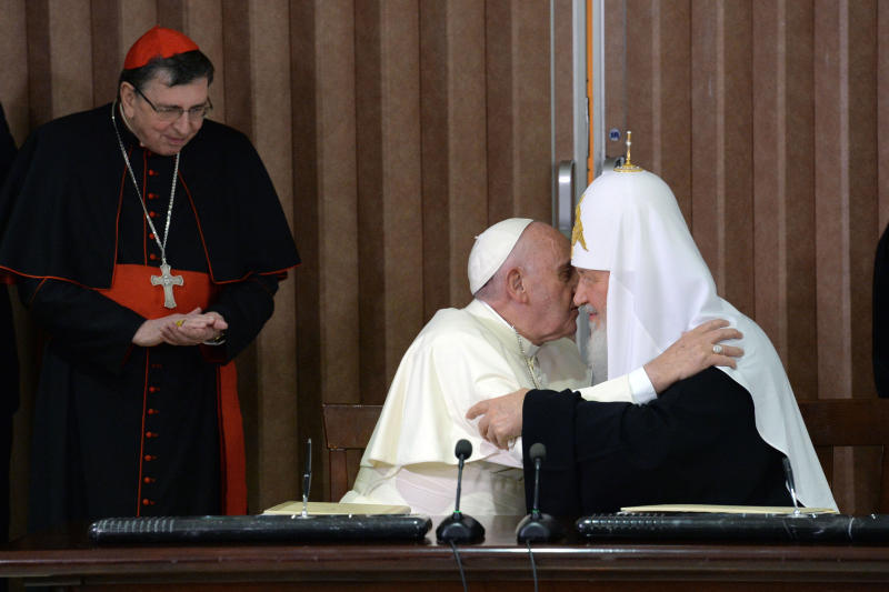 Встречу патриарха с папой некоторые эксперты назвали исторической