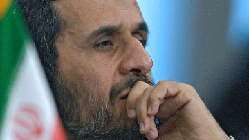 Президент Ирана Махмуд Ахмадинежад.