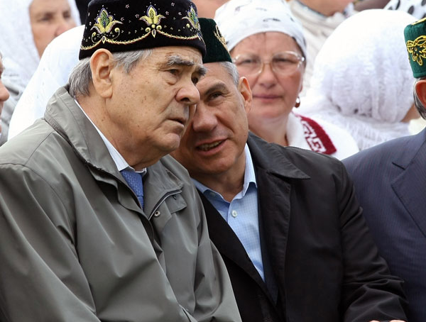 Первый и второй президенты Татарстана