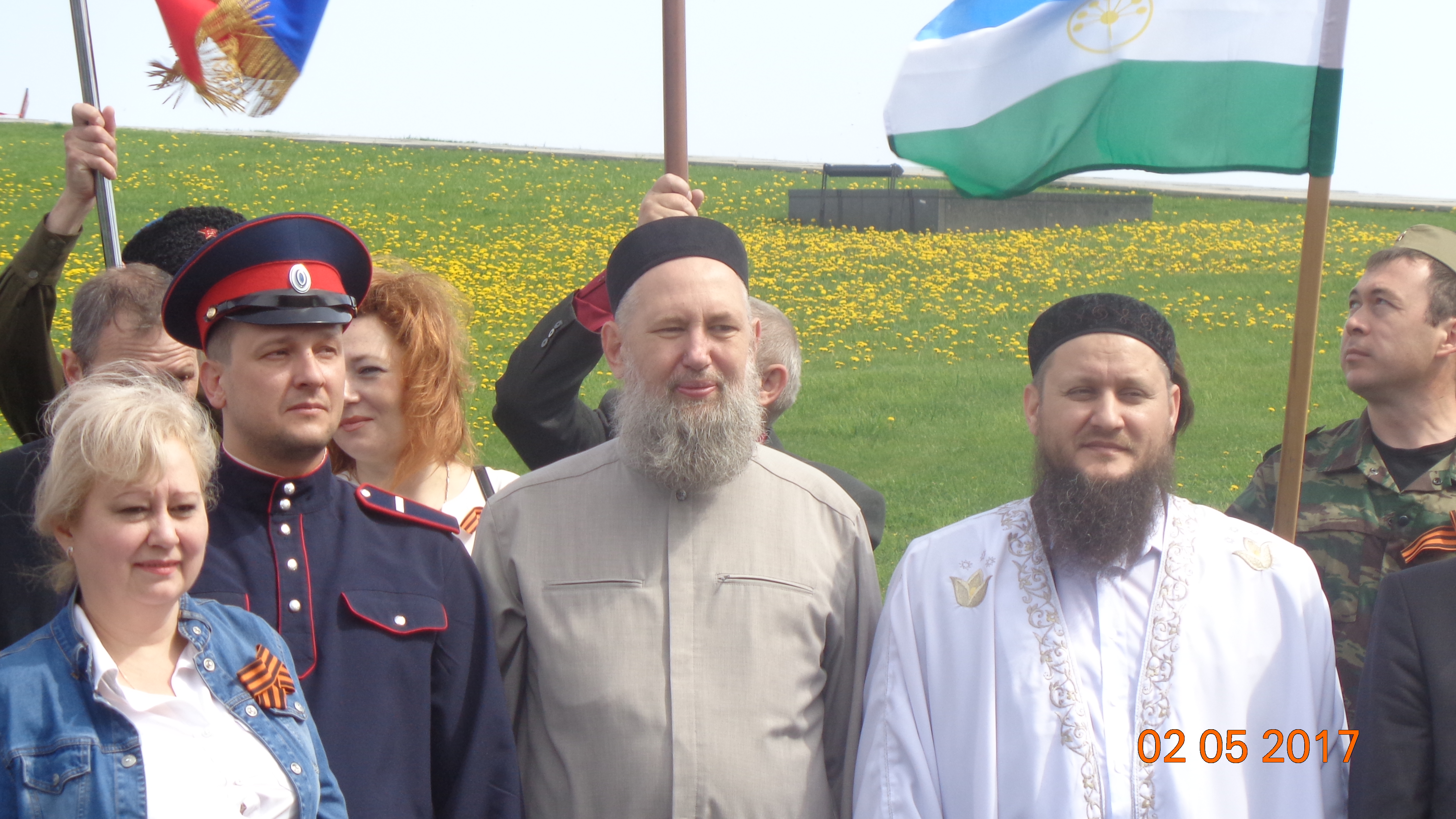 Автопробег встретили исламские деятели Волгограда