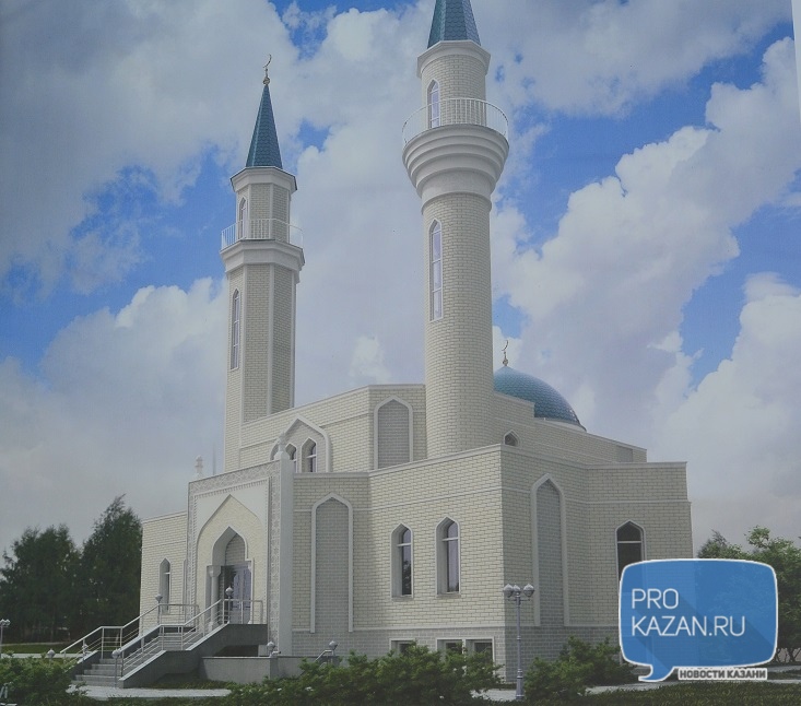Так будет выглядеть строящаяся мечеть в будущем