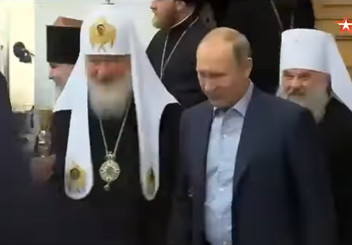 Путин и Кирилл на Валааме